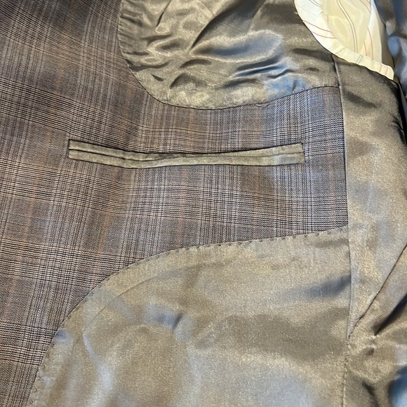 JOS A. Bank Signature Collection 42L Gray Lightweight Blazer Jacket - Picture 8 of 10